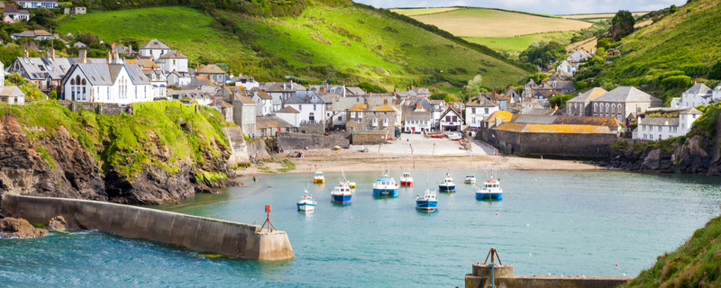 The picturesque Port Isaac