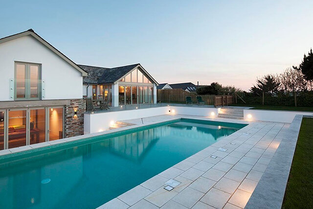 setting up a holiday let business - holiday home in cornwall with pool