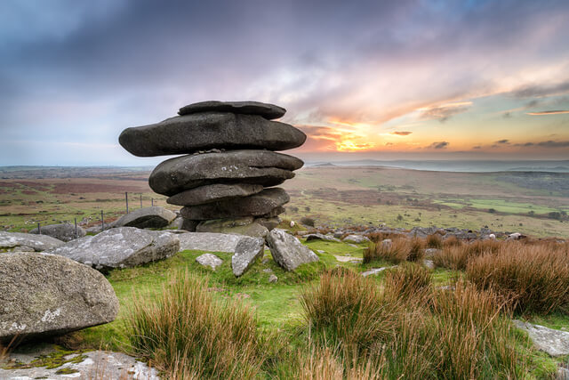 Bodmin Moor, Bodmin in Cornwall.